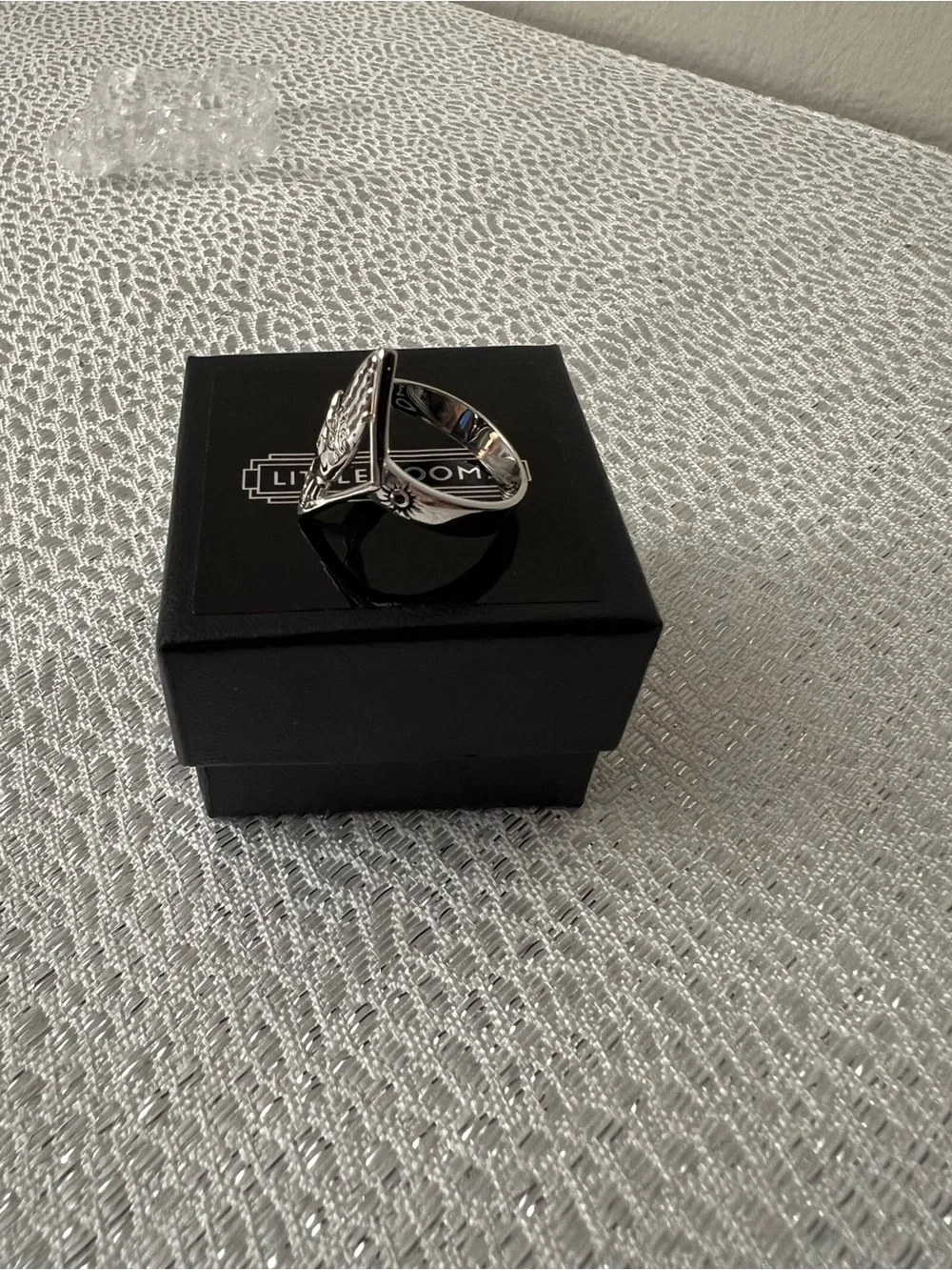 Little Rooms Fortune Ring Sterling Silver- Size 7